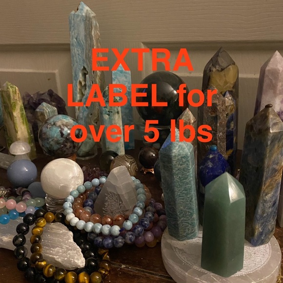 Extra Label for over 5 pounds - Picture 1 of 1